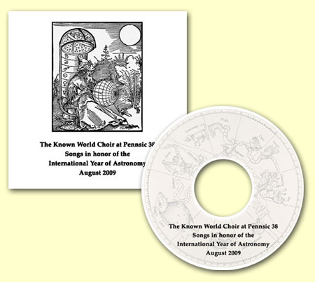 CD cover - SCA Known World Choir at Pennsic 38